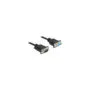 Delock RS-232 Kabel Seriell D-Sub9 Stecker zu Buchse mit schmalem Steckergehäuse 1 m