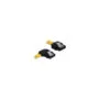 Delock SATA 3 Gb s Kabel gerade auf links gewinkelt 50 cm gelb