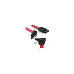 Delock SATA 3 Gb s Kabel gerade auf oben gewinkelt 22 cm rot