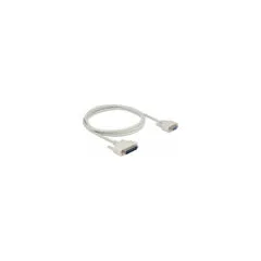 Delock Serielles Kabel D-Sub 25 Stecker zu D-Sub 9 Buchse 2 m