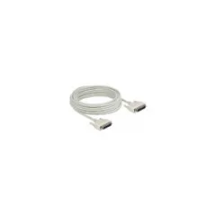 Delock Serielles Kabel D-Sub 25 Stecker zu Stecker 10 m