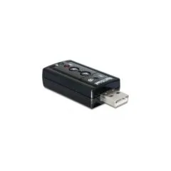 DELOCK Sound Adapter extern USB2.0 Virtual 7.1 24Bit 96kHz