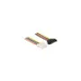 Delock Stromkabel SATA 15 Pin Buchse to 4 Pin Buchse 30 cm