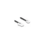 Delock Telefonkabel Spiralkabel RJ11 Stecker zu RJ45 Stecker schwarz 5 m