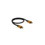 DELOCK Ultra High Speed HDMI Cable - 85726 - 48 Gbps, 8K@60Hz & 4K@120Hz, 0.5 m, Black/Gold