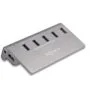 DELOCK USB 10 Gbps Hub mit 4 USB Typ-A Ports + 1 Schnellladeport inkl. Netzteil