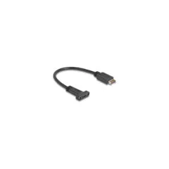 Delock USB 10 Gbps Kabel USB Typ-E Key A 20 Pin Stecker zu USB Type-CTM Buchse zum Einbau 25 cm