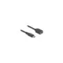 Delock USB 10 Gbps Kabel USB Type-CTM Stecker zu Typ-A Buchse 25 cm koaxial
