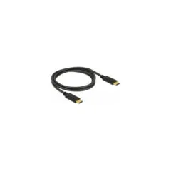Delock USB 2.0 Kabel Type-C zu Type-C 1 m PD 5 A E-Marker