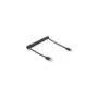 Delock USB 2.0 Spiral Cable - USB Type-A to USB Type-C