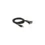 DELOCK USB 2.0 Type-A to Serial RS-232 DB9 Adapter - 3 m Cable