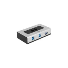 DELOCK USB 3.0 2-Port Manual Bidirectional Switch - Compact design, 2x USB-A