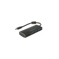 DELOCK USB 3.1 Gen 1 USB-C to 3x USB 3.0 Type-A Hub + 1x HDMI DP Alt Mode 4K 30 Hz