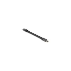 Delock USB 40 Gbps FPC Flachbandkabel USB Type-CTM zu USB Type-CTM 15 cm PD 3.0 100 W E-Marker