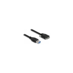 Delock USB 5 Gbps Kabel Typ-A Stecker zu Typ Micro-B Stecker mit Schrauben 3 m