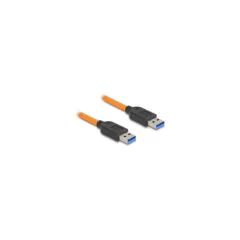 Delock USB 5 Gbps Kabel USB Typ-A Stecker zu USB Typ-A Stecker für Tethered Shooting 1 m orange