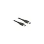 DeLock USB-A 3.0 (ST-ST) 2m Anschlusskabel Schwarz