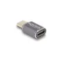 Delock USB Adapter 40 Gbps USB Type-CTM PD 3.0 100 W Stecker zu Buchse Portschoner 8K 60 Hz Metall