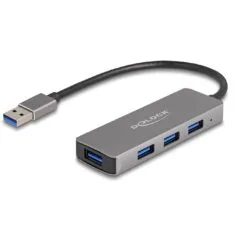 DeLock USB-C Hub 4-Port - 63171 - USB 3.2 Gen 2, 4x USB-A