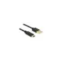 DeLock USB-C to USB 2.0 (ST-ST) 2m Adapterkabel Schwarz