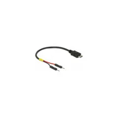 Delock USB Stromkabel Micro-B auf 2 x Pfostenstecker einzeln Strom 10 cm