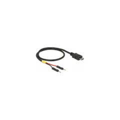Delock USB Stromkabel Micro-B auf 2 x Pfostenstecker einzeln Strom 30 cm