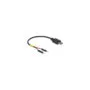 Delock USB Stromkabel Typ-C auf 2 x Pfostenstecker einzeln Strom 10 cm