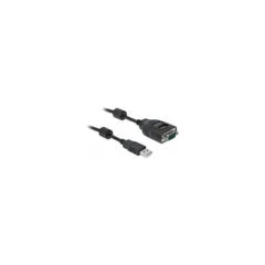 Delock USB Typ-A zu Seriell DB9 Adapter mit 9 LED RS-232 Tester