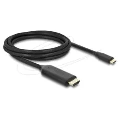 Delock USB Type-CTM zu HDMI Kabel (DP Alt Mode) 8K 60 Hz mit HDR Funktion 2 m schwarz
