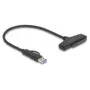 DeLock USB zu SATA 6 Gb s Konverter mit USB Type-CTM oder USB Typ-A Anschluss