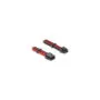 Delock Verlängerungskabel 8 Pin EPS Stecker zu 4 + 4 Pin EPS Buchse Textilummantelung rot-schwarz 30 cm