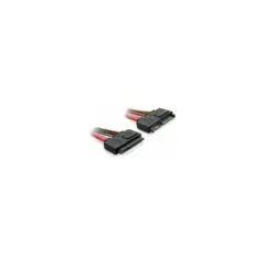 Delock Verlängerungskabel SATA 6 Gb s 22 Pin Stecker to SATA 22 Pin Buchse (5 V + 12 V) 50 cm