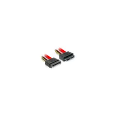 Delock Verlängerungskabel Slim SATA Stecker to Buchse 30 cm
