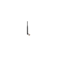 Delock WiFi 7 Antenne N Stecker 2 - 3 dBi 20.6 cm omnidirektional mit Kippgelenk und flexiblem Material schwarz