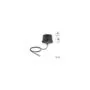 Delock WiFi 7 Antenne RP-SMA Stecker 3.1 - 3.5 dBi omnidirektional mit Anschlusskabel ULA100 1 m Dachmontage outdoor ...