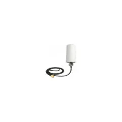 Delock WLAN 802.11 ac a h b g n Antenne SMA Stecker 1.4 - 3.0 dBi omnidirektional mit Anschlusskabel ULA100 1 m weiß ...