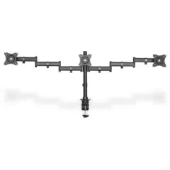 Desk Mount for 3 Monitors up to 27in - DA-90362 - Desk Clamp Arm, Triple Arm, 8 kg/arm