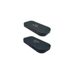 DI-TEC TB 3 Dual 4K Docking - TB 3 - Black Aluminum, 85W PD, USB-C/USB-A, HDMI/DP, Ethernet