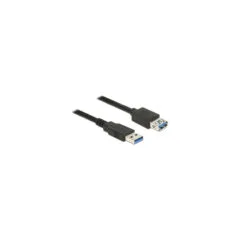 Dieses USB Kabel von Delock ermöglicht die Verlängerung einer USB 3.0 Verbindung.
