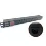 DigitMX NETPRO - NP-CPDU6I - 1U 6-way PDU 13A IEC plug
