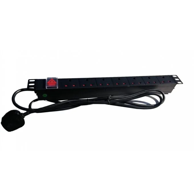 DigitMX NETPRO - NP-CPDU7 - 1U 7-ways PDU 13A with Switch — image 2