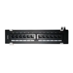 DigitMX NETPRO - NP-CPP12C6W - 12 Port CAT6 Wall Patch Panel