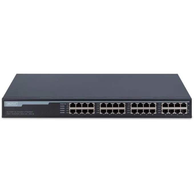 Digitus 16-Port 10G PoE+ Injector 250W - DN-95116 - — image 2