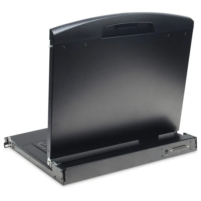 DIGITUS 17 Inch LCD KVM Console, 8-Port VGA, US Keyboard — image 6