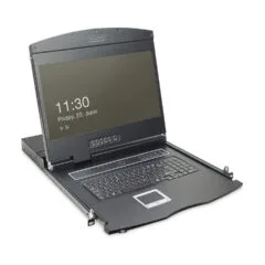Digitus 19' LCD KVM Konsole. 16-Port CAT5. deutsche Tastatur