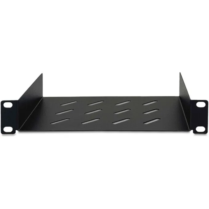 DIGITUS 1U Rack Shelf - Black - 254 mm Deep — image 4