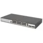 Digitus 24-Port Gigabit Managed Switch - Black/Gray - 24x Gigabit RJ45, 2x SFP, Rack-Mountable