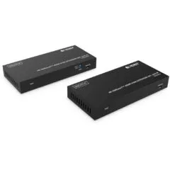 DIGITUS 4K HDBaseT HDMI KVM Extender Set USB 1.1 150m - 4K HDBaseT KVM Extender
