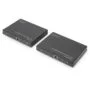 DIGITUS 4K HDMI KVM Extender Set - Black Aluminium - 70 m