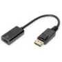 DIGITUS Active DisplayPort to HDMI Adapter - Black, 0.2 m